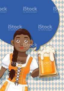 Oktoberfest poster (waitress) 6