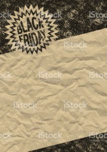 Black Friday poster (kraft paper Ver.)10