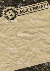 Black Friday poster (kraft paper Ver.)14