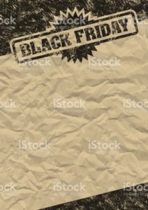 Black Friday poster (kraft paper Ver.)20