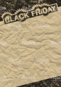 Black Friday poster (kraft paper Ver.)21