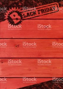 Black Friday poster (Wooden board Ver.)184