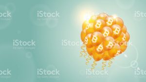 Cryptocurrency concept (balloon)3