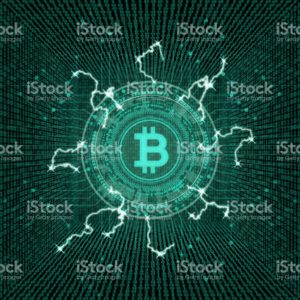 Cryptocurrency concept (cyberspace)6