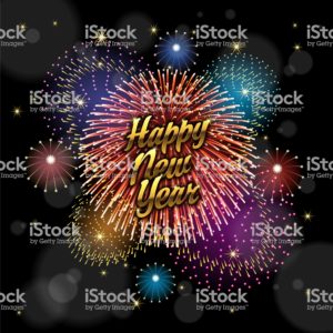 Colorful fireworks [New Year Celebration]